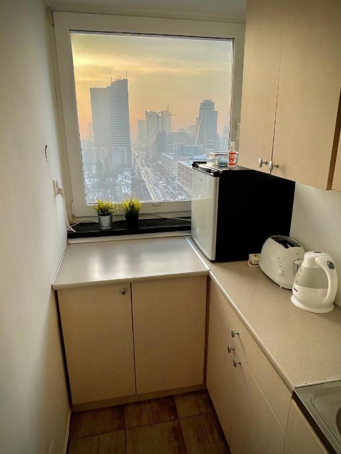 ורשה Super Apartament Blue Scisle Centrum Dwie Linie Metra Netflix Wifi 300 Mbs Panorama Miasta מראה חיצוני תמונה