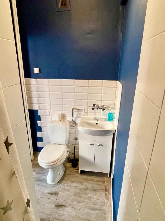ורשה Super Apartament Blue Scisle Centrum Dwie Linie Metra Netflix Wifi 300 Mbs Panorama Miasta מראה חיצוני תמונה